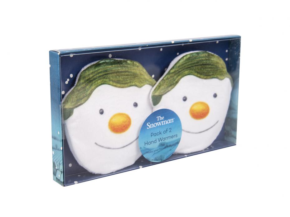 The Snowman Handwarmers in packaging